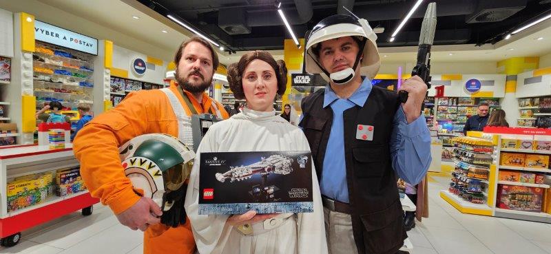 Star Wars Den 2023 v LEGO Store Praha
