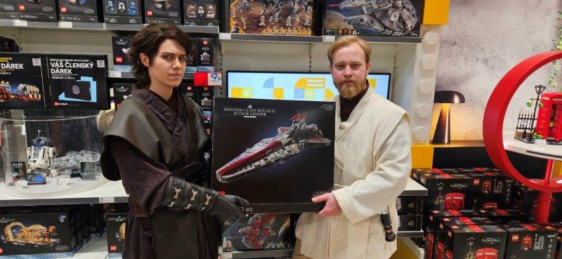 Star Wars Den 2023 v LEGO Store Praha